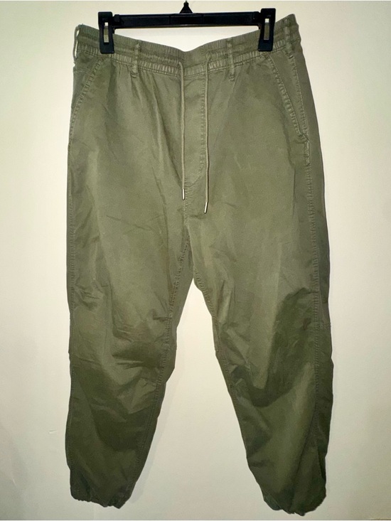 American Eagle Outfitters Pants - American Eagle Outfitters Olive Green Drawstring Joggers